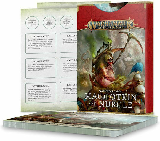 Games Workshop Карти Warscroll Стек Maggotkin Of Nurgle Английски