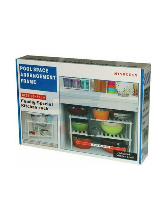 Tabletop Plastic Base 65x26x38cm White