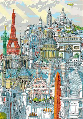 Carlo Stanga Paris Puzzle 2D 1000 Pieces