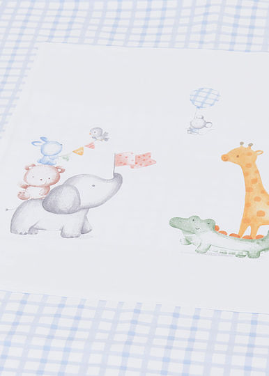 Mayoral Nursery Swaddling Blanket Ecofriends 80x90cm Mayoral Nursery Swaddling Blanket Ecofriends 80x90cm