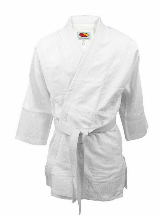 SMJ Sport HS-TNK-000006677 Copii Uniforme Judo Alb