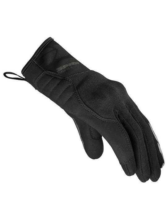 Spidi Flash-KP Summer Men's Motorcycle Gloves Black/White/Dark Green