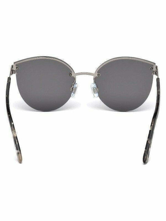 Web Men's Sunglasses with Gray Metal Frame WE0197 008