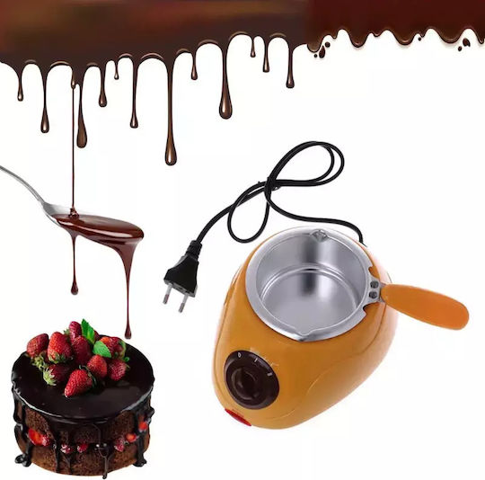 Vas pentru Fondue Electric 2 Persoane Galben 25W 19x14.5x10buc Vas pentru Fondue Electric 2 Persoane Galben 25W 19x14.5x10buc