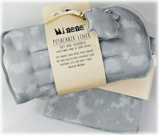 Minene Pad Pentru Cărucior Stonewash 35x75cm Gri
