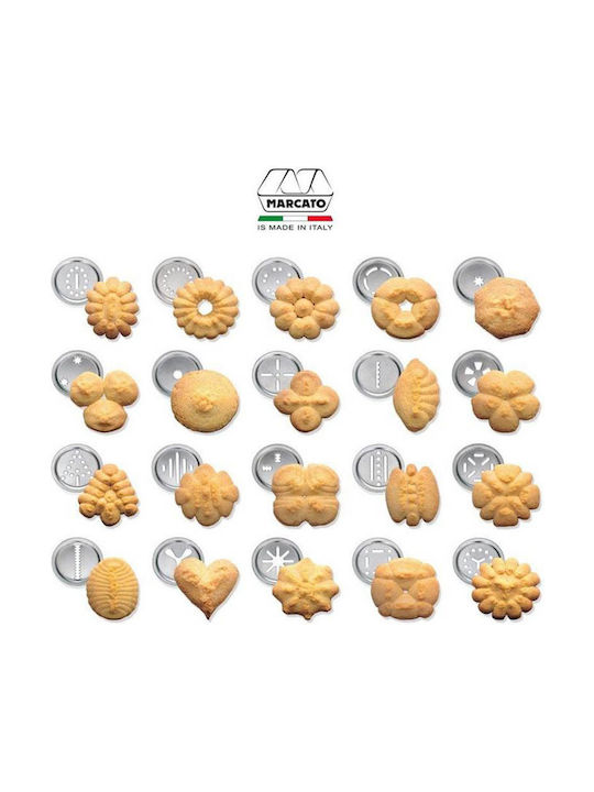 Marcato Biscuit Maker made of Metal 5.5x5.5cm 21pcs