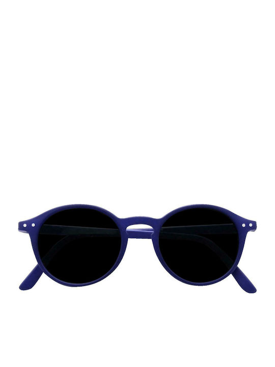 Izipizi Unisex Γυαλιά Ηλίου με Κοκκάλινο Σκελετό Navy Blue
