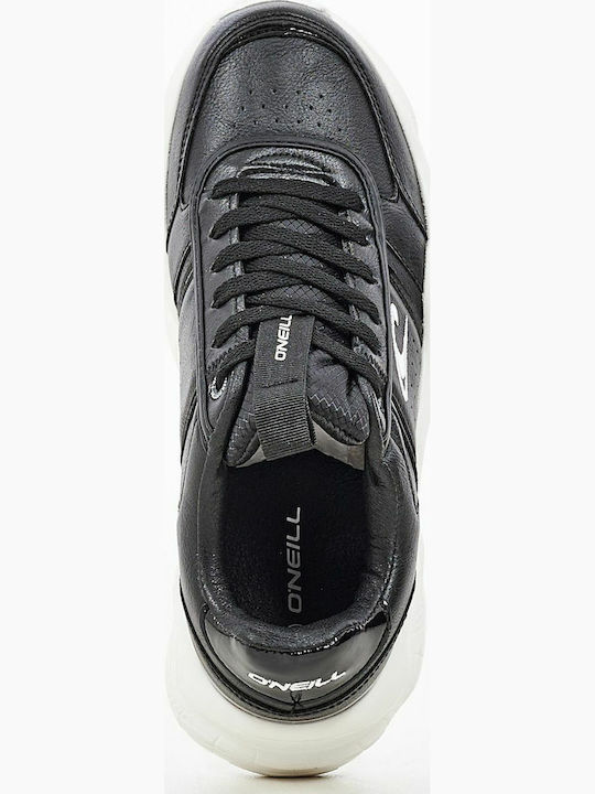 Liv Γυναικεία Chunky Sneakers Μαύρα