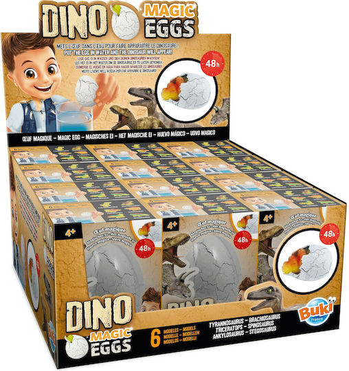 Buki Μαγικό Αβγό Dino Εκπαιδευτικό Παιχνίδι Ανασκαφή Δεινοσαύρων για 4+ Ετών