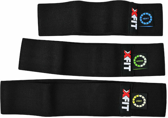 X-FIT Loop Bands Σετ 3τμχ Μαύρα