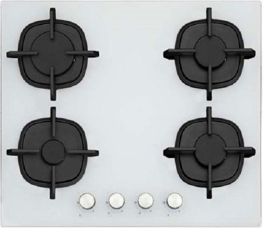 Davoline GGDW 400 WH Gas Cooktop Autonomous 59x52εκ. White