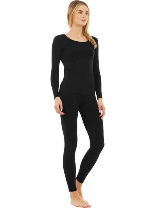 Per Mia Donna Thermal Σετ Ισοθερμικών Μαύρο Per Mia Donna Thermal Σετ Ισοθερμικών Μαύρο