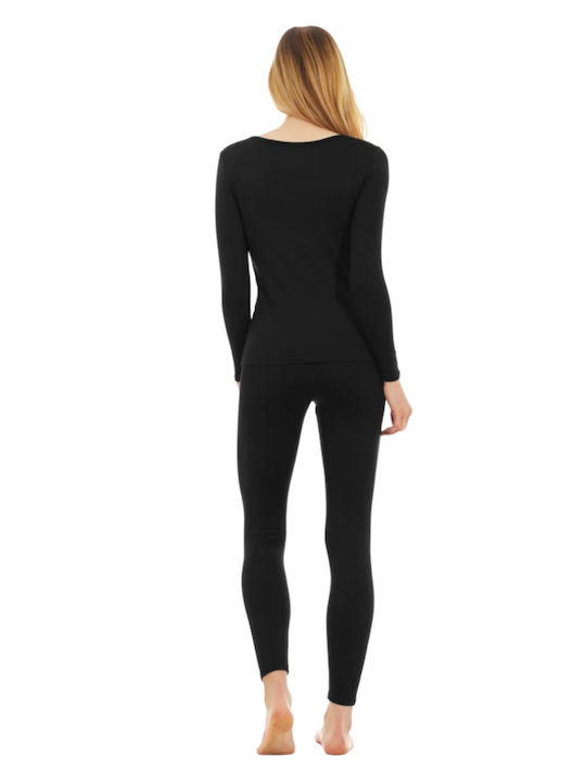 Per Mia Donna Thermal THERMAL Set termic pentru femei Negru
