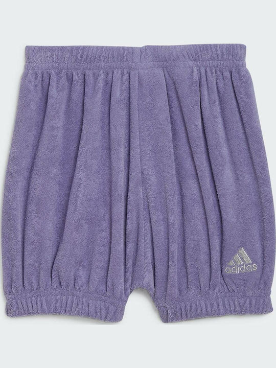 Kinder-Set mit Shorts Sommer 2Stück Lila x Marimekko