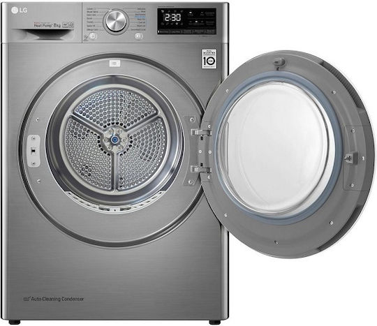 LG RC80V9EV2W Сушилня 8кг с Термопомпа