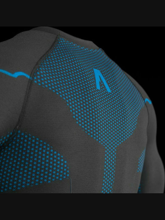 Alpinus Active Base Layer Bluza termica pentru barbati cu maneci lungi Gri