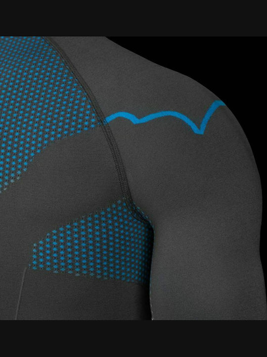 Alpinus Active Base Layer Bluza termica pentru barbati cu maneci lungi Gri