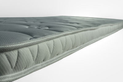 Achaia Strom Single Bed Polyester Mattress Topper Top Ergo Platinum with Aloe Vera 100x200x6cm