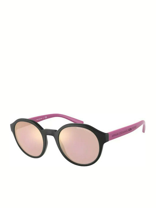 Armani Exchange Ochelari de soare Μαύρα cu Cadru & Negru Lentilă Armani Exchange Ochelari de soare Μαύρα cu Cadru & Negru Lentilă