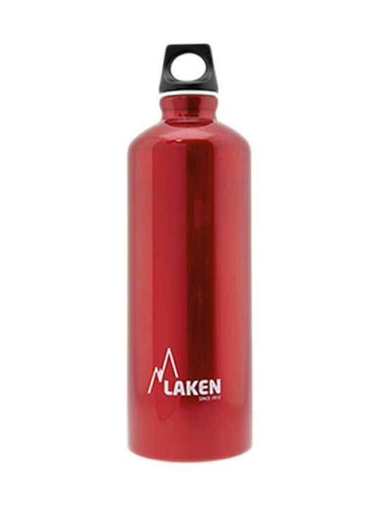 Laken Futura Aluminum Water Bottle 1500ml Red