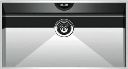 Apell Amalthea 7472 Υποκαθήμενος Νεροχύτης Inox Σατινέ Μ74xΠ41.8cm Ασημί