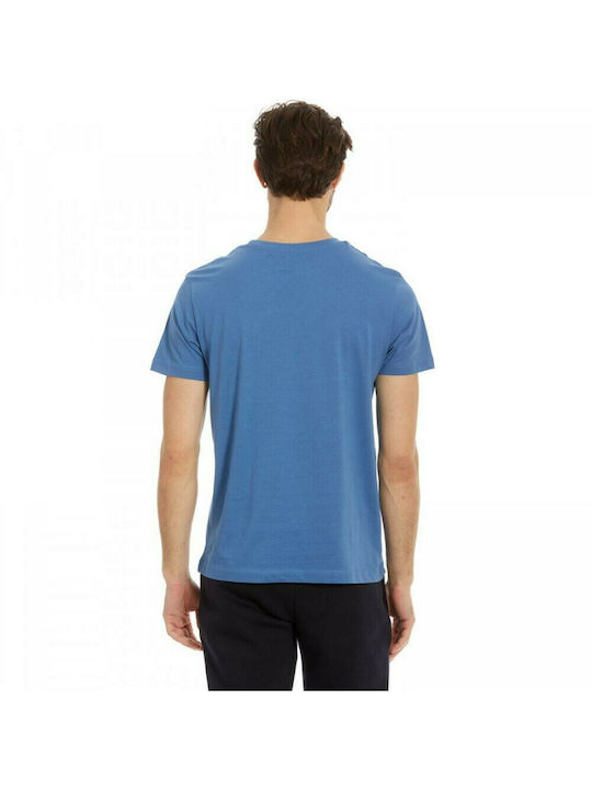 Admiral Herren T-Shirt Kurzarm Blau