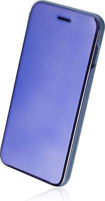 Naxius View Plastic Book Blue (Redmi Note 8)