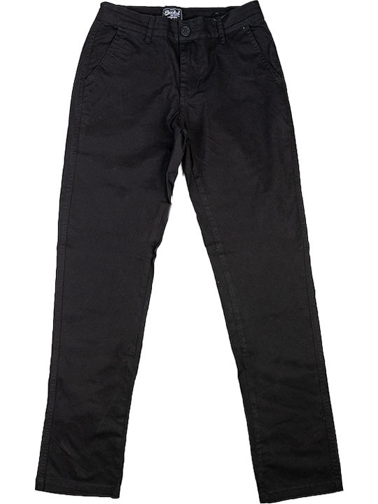 Paco & Co Pantalon Bărbătesc Chino Negru