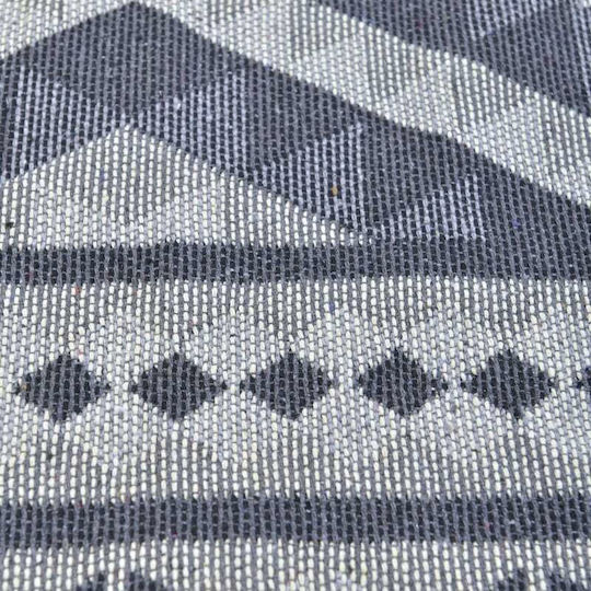 Click Teppich Rechteckig Synthetisch,Polyester/Cotton/Leather Gray
