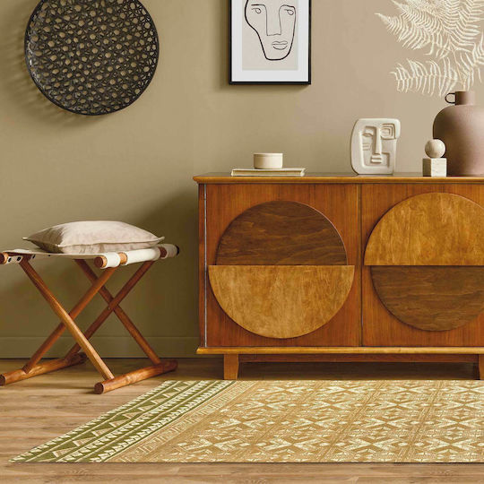 Das Home 7008 Χαλί Ορθογώνιο Βαμβακερό Λαδί 70x140cm