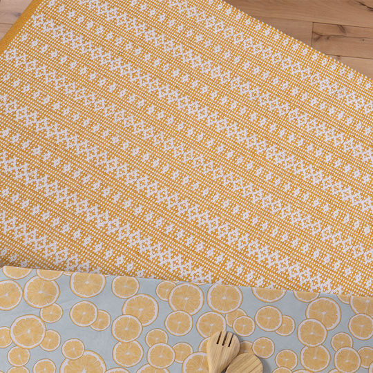 Nef-Nef Homeware Anoi Sommer Synthetisch,Polyester/Cotton/Leather Yellow Nef-Nef Homeware Anoi Sommer Synthetisch,Polyester/Cotton/Leather Yellow