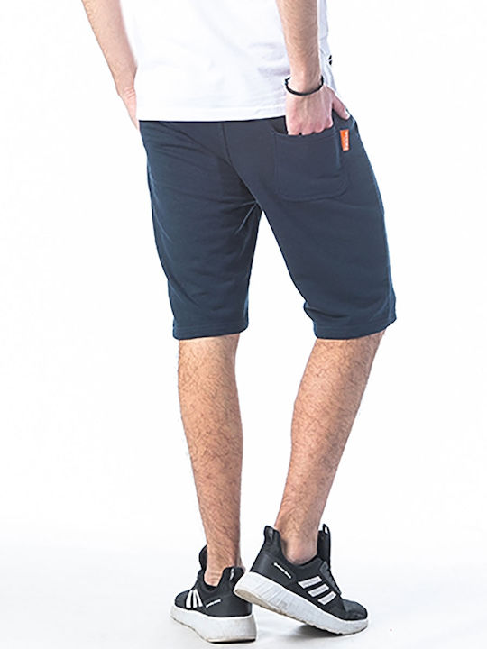 Paco & Co Men's Athletic Shorts Navy Blue