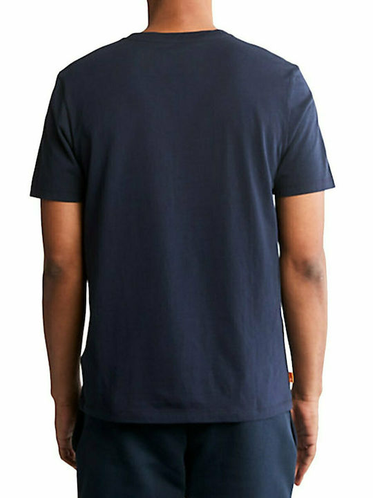 Timberland Men's Short Sleeve T-shirt Navy Blue