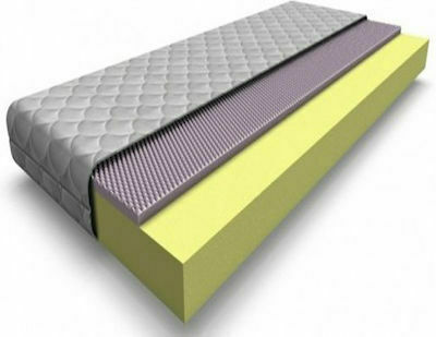 Eco Sleep Master Double Anatomic Saltea Față-verso Pachet rulat 140x200x16cm cu Aloe Vera