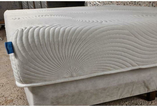 Bs Strom Sunset Double Ortopedie Saltea Spumă de memorie / Spumă / Latex Față-verso 150x190x25cm