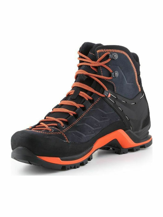 Salewa MTN Trainer Mid GTX Men's Hiking Boots Waterproof with Gore-Tex Membrane Black