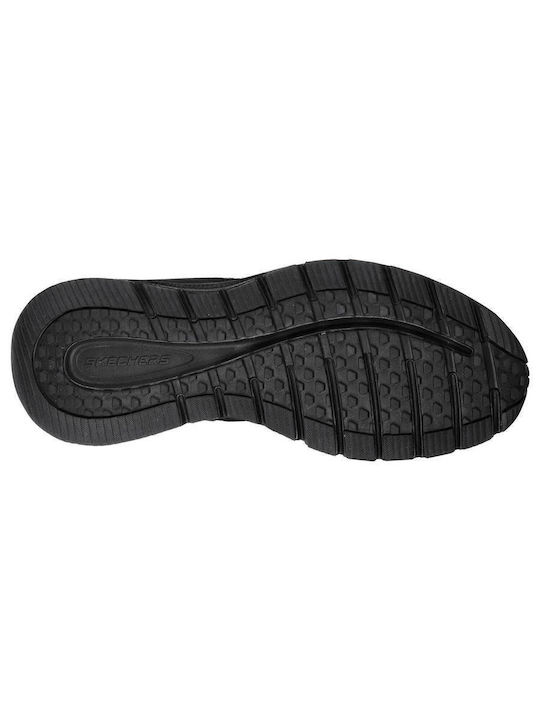 Skechers Escape Plan 2.0 Ανδρικά Ορειβατικά Μποτάκια Μαύρα