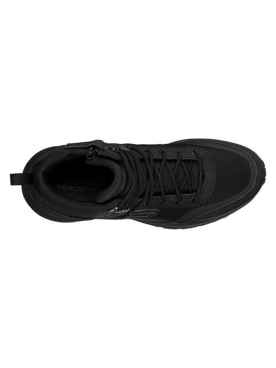Skechers Escape Plan 2.0 Ανδρικά Ορειβατικά Μποτάκια Μαύρα