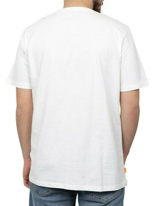 Timberland Men's Short Sleeve T-shirt White.