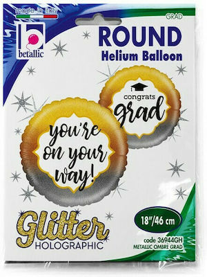 Balloon Foil Round Multicolour 45cm