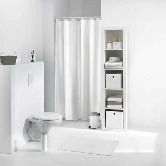 Κουρτίνα Μπάνιου 180x200 L-C Vitamine Peva Blanc