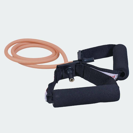 Sanctband Bandă de rezistență pentru exerciții Gymtube Foarte Moale cu mânere Portocaliu 1.2m