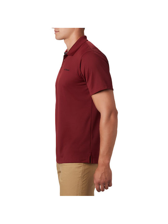 Utilizer Polo T-shirt Burgundy