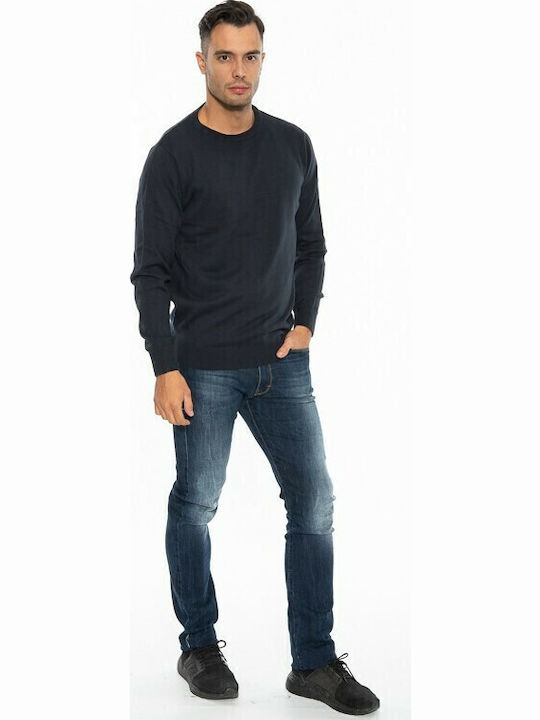 Long Sleeve Sweater Navy Blue