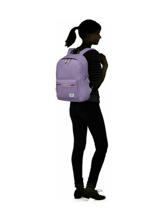 American Tourister Upbeat Fabric Backpack Purple