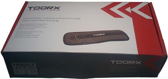 Toorx AHF-073 10-432-049 Βαράκια Άκρων 2 x 1.50kg