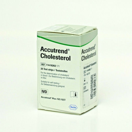 Roche Accutrend Холестерол Различни Медицински Консумативи Според Специалност 25 Бр
