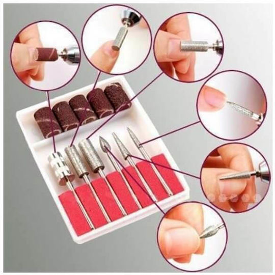 Lina Mercedes 2000 Nail Drill Power 12W Gray with Pedal with 20000 Rotations per Minute with Electronic Power Supply System