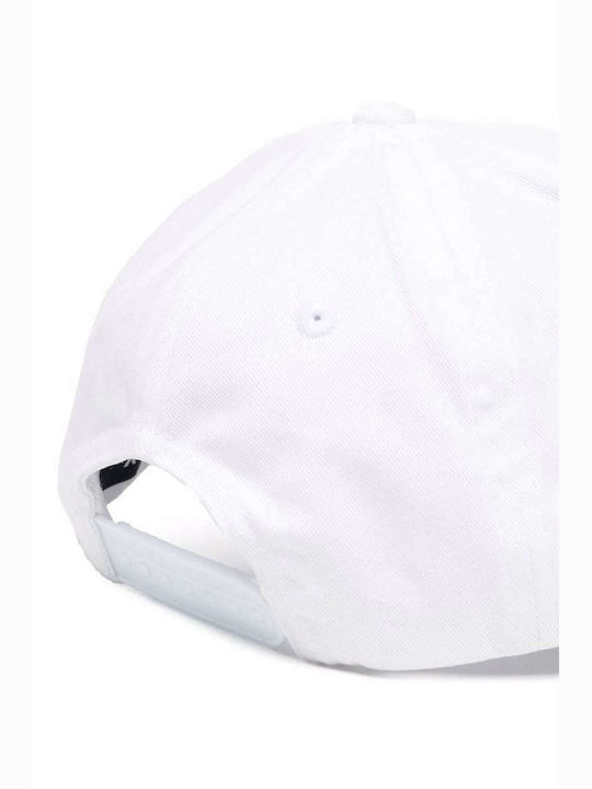 DKNY Παιδικό Καπέλο Jockey Υφασμάτινο Λευκό