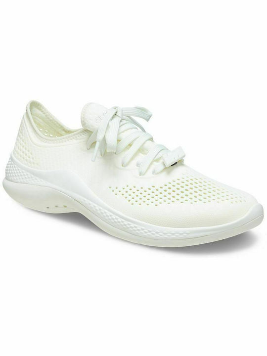 Crocs Literide 360 Pacer Γυναικεία Sneakers Λευκά